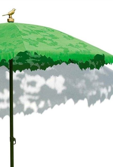 Gecomprimeerd monteren Buitengewoon Droog Design Shadylace parasol groen - The Garden Store